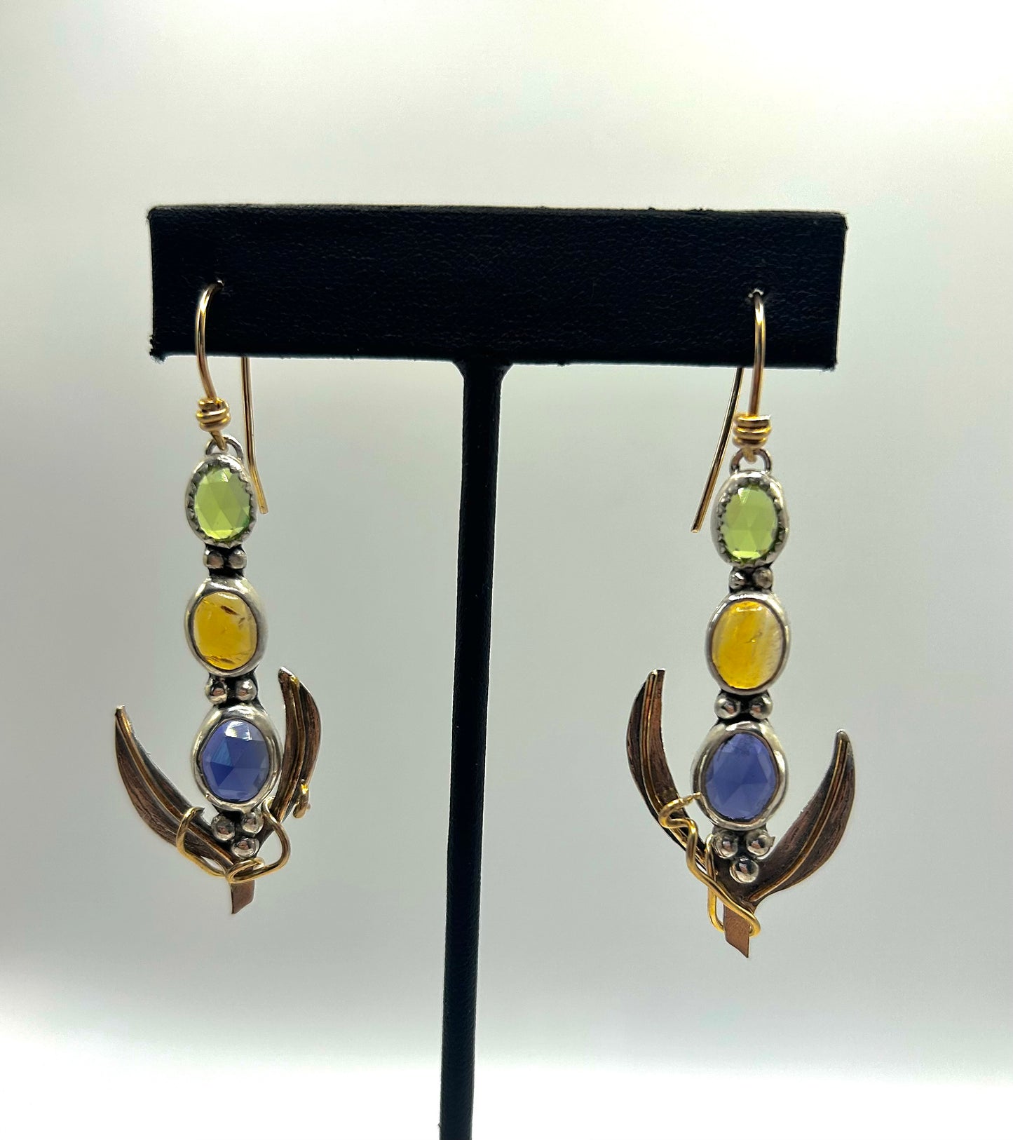 Three Sisters earrings